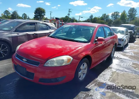 2011 Chevrolet Impala Lt из США, поврежденный, VIN 2G1WG5EK4B1154434